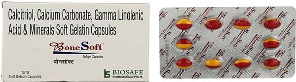 Bonesoft Strip Of 10 Capsules