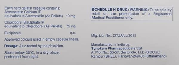 Storvas Cv 10mg Strip Of 10 Capsules