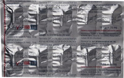 Storvas Cv 10mg Strip Of 10 Capsules