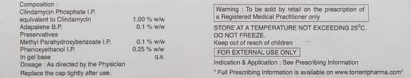 Acnetor Ad Tube Of 15gm Gel