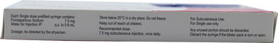 Fondared 7.5mg Pre Filled Syringe Of 0.6ml Injection