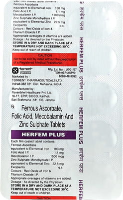 Herfem Plus Strip Of 10 Tablets