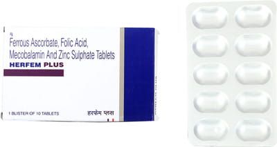 Herfem Plus Strip Of 10 Tablets