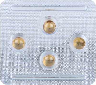 Coxcal D3 Strip Of 4 Capsules