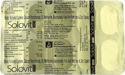 Solovit Forte Strip Of 10 Tablets