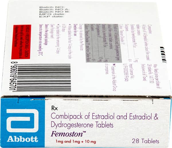 Femoston 1/10mg Strip Of 28 Tablets