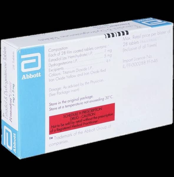 Femoston Conti 1/5Mg Strip Of 28 Tablets