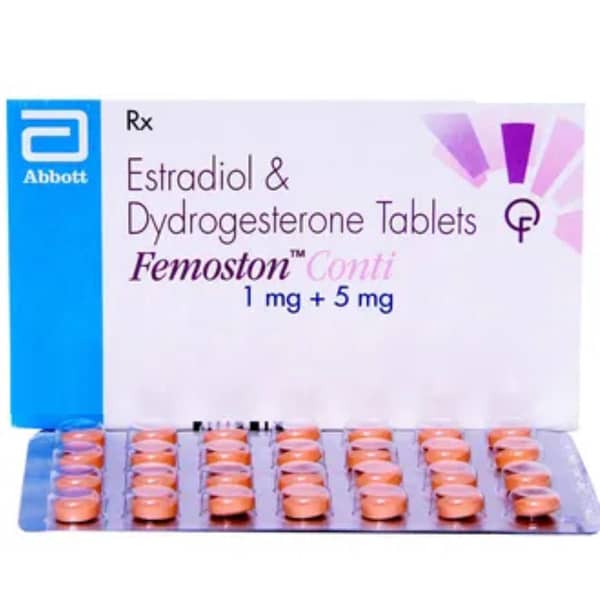 Femoston Conti 1/5Mg Strip Of 28 Tablets