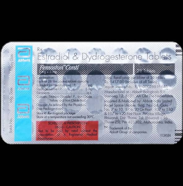 Femoston Conti 1/5Mg Strip Of 28 Tablets