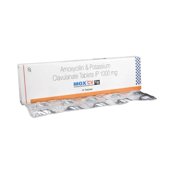 Mox Cv 1gm Strip Of 10 Tablets