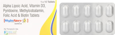 Mylonerv D Strip Of 10 Tablets