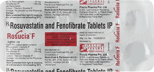 Rosucia F Strip Of 10 Tablets