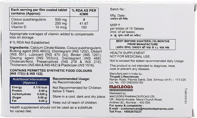 Setfrac Plus Strip Of 15 Tablets