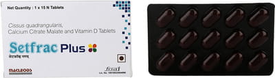 Setfrac Plus Strip Of 15 Tablets