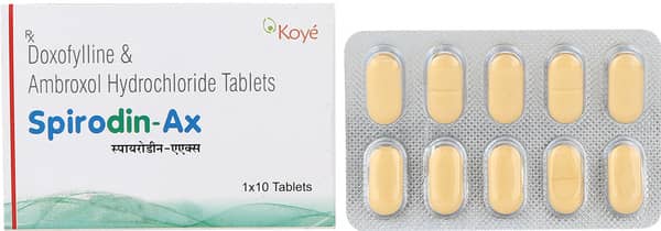 Spirodin Ax Strip Of 10 Tablets