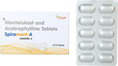 Spiromont A Strip Of 10 Tablets