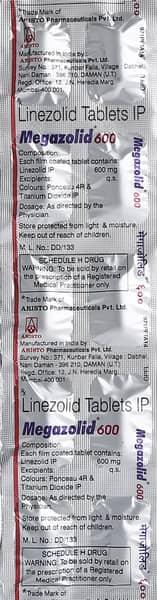Megazolid 600 Tablet