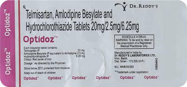 Optidoz 20mg Strip Of 10 Tablets