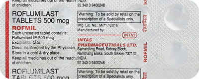 Rofmil 500mcg Tablet