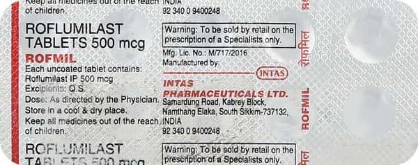 Rofmil 500mcg Tablet