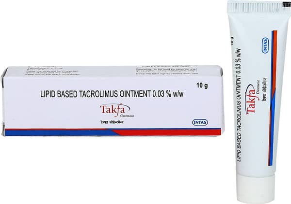 Takfa 0.03% Tube Of 10gm Ointment