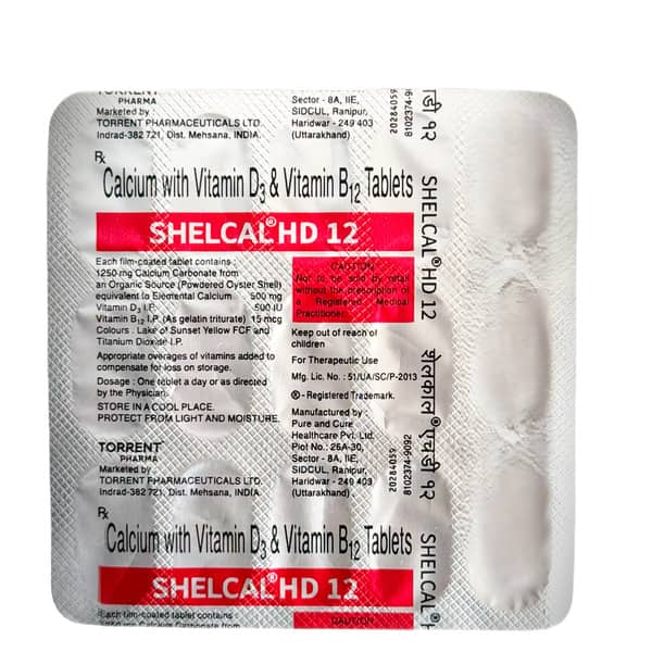 Shelcal Hd 12 Tablet