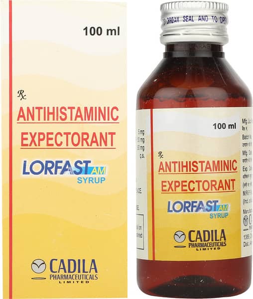 Lorfast Am Bottle Of 100ml Syrup