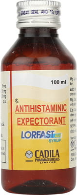 Lorfast Am Bottle Of 100ml Syrup