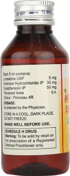 Lorfast Am Bottle Of 100ml Syrup