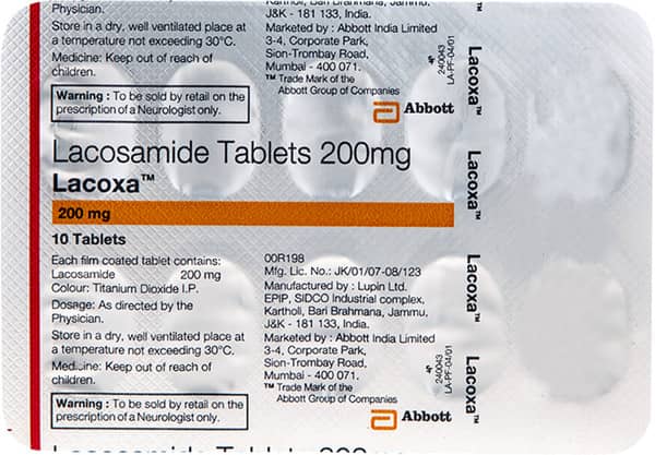 Lacoxa 200mg Strip Of 10 Tablets