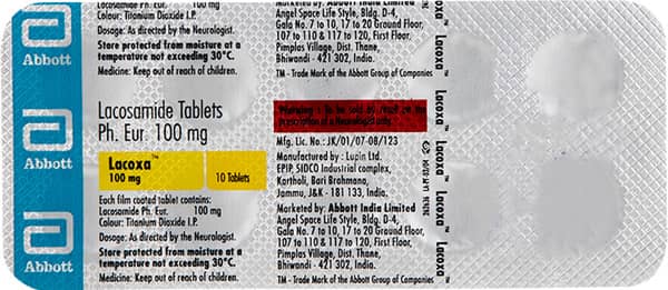 Lacoxa 100Mg Strip Of 10 Tablets