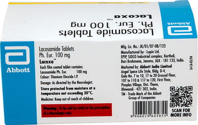 Lacoxa 100mg Strip Of 10 Tablets