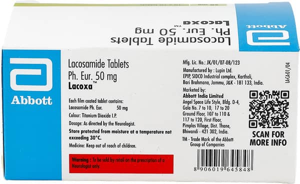 Lacoxa 50mg Strip Of 10 Tablets