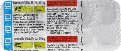 Lacoxa 50mg Strip Of 10 Tablets