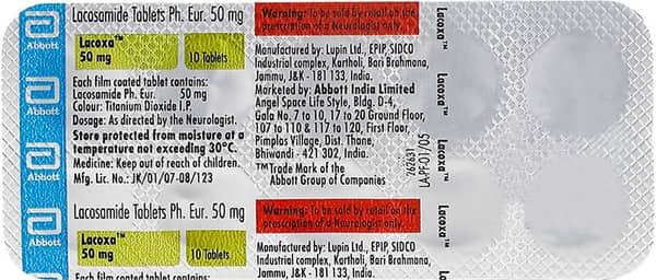 Lacoxa 50mg Strip Of 10 Tablets