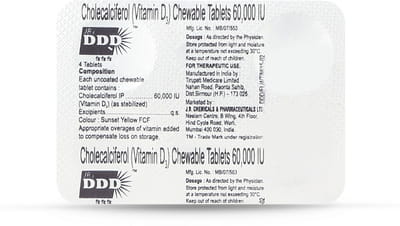 Ddd 60k Strip Of 4 Tablets