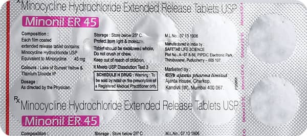 Minonil Er 45mg Strip Of 10 Tablets