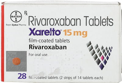 Xarelto 15mg Strip Of 28 Tablets