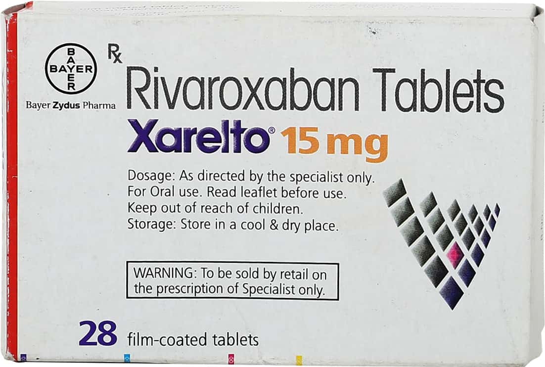xarelto 15mg tablets