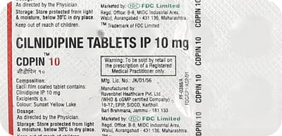 Cdpin 10mg Tablet