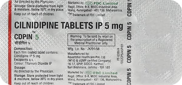 Cdpin 5Mg Tablet
