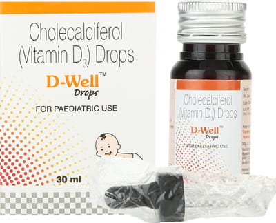 D Well 400iu Bottle Of 30ml Oral Drops