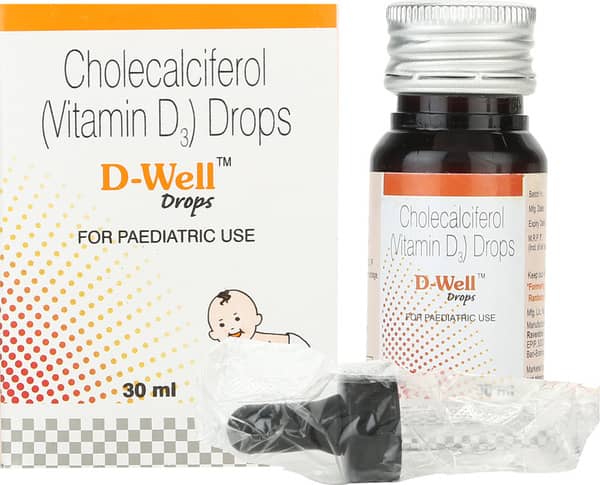 D Well 400iu Bottle Of 30ml Oral Drops