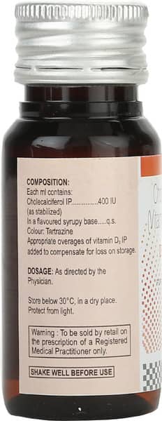 D Well 400iu Bottle Of 30ml Oral Drops