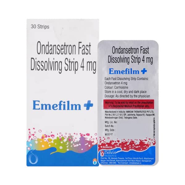 Emefilm 4mg Strip Of 30 Orally Disintegrating Strip