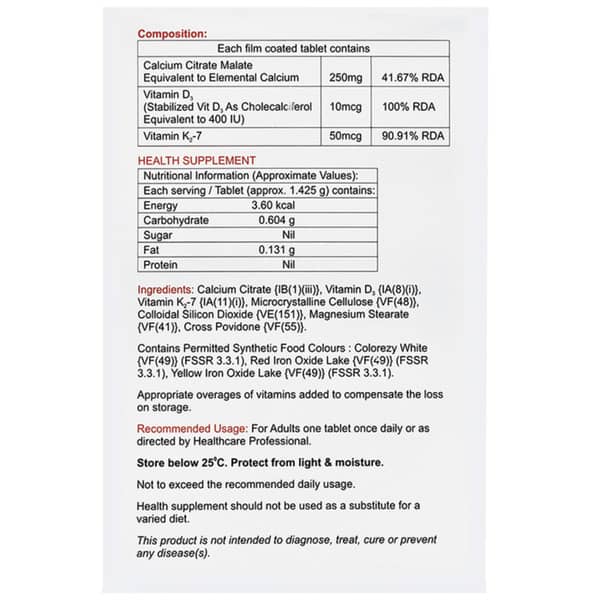 Bon K2 Hd Strip Of 10 Tablets
