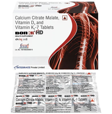 Bon K2 Hd Strip Of 10 Tablets