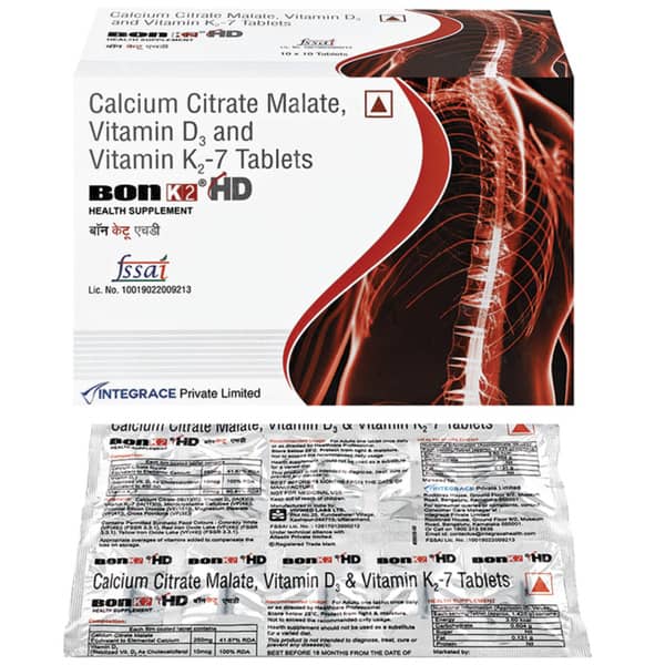 Bon K2 Hd Strip Of 10 Tablets