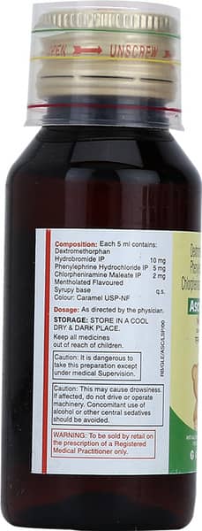 Ascoril D Junior Cough Syrup