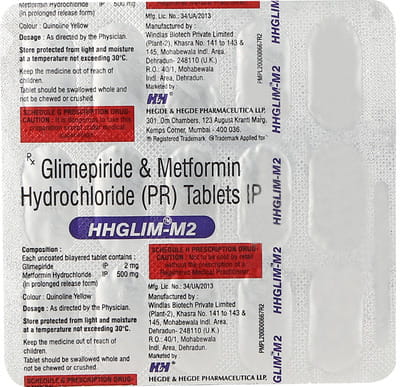 Hhglim M 2mg Strip Of 15 Tablets